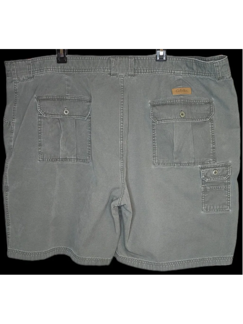 Cabela’s 7 Pocket Hiker Cargo Shorts Men’s 50 Gray Utility Cotton